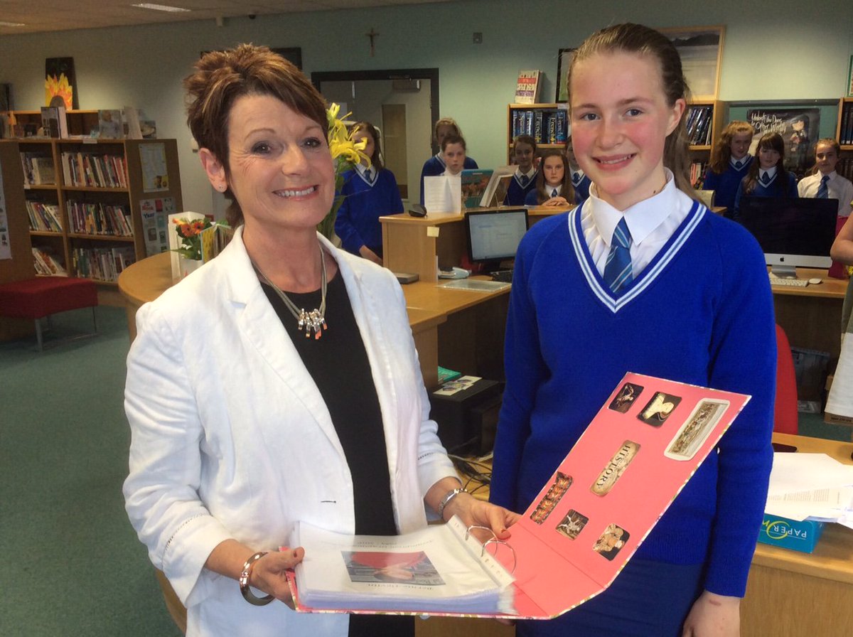 AGS_Library's tweet photo. Library Presentation to Mrs B Devlin to mark her retirement from AGS.  We wish her a long and happy retirement. https://t.co/HaSq1QxwV9