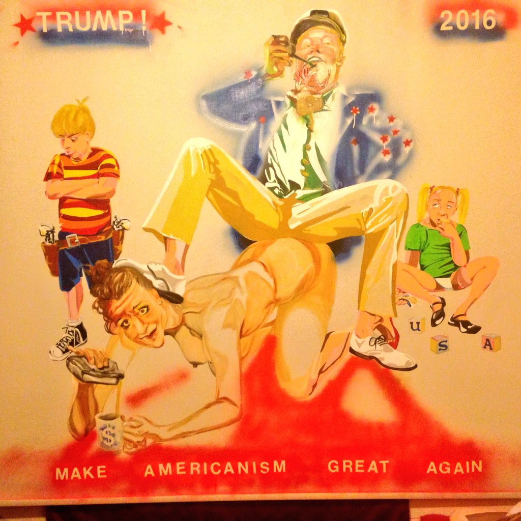 issaibrahim65's tweet photo. Switch Family Trump- Bugs robots Nazis and vampires #BELIEVE #InfinityOnDemand #issaibrahim #Ad #acreativedc #EUref https://t.co/YZUTVSgH0l