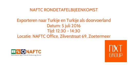 groupNXT's tweet photo. Registreren kan nog! https://t.co/bkxsaxYLZ5 #rondetafel #agro #food #technologie @NAFTCNL https://t.co/B0QewadJqY