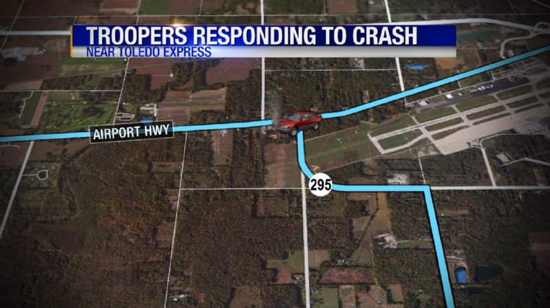 NLangley13abc's tweet photo. Troopers are responding to a crash at Airport HWY at SR 295 (Berkey Southern). https://t.co/NJFP9qknh8