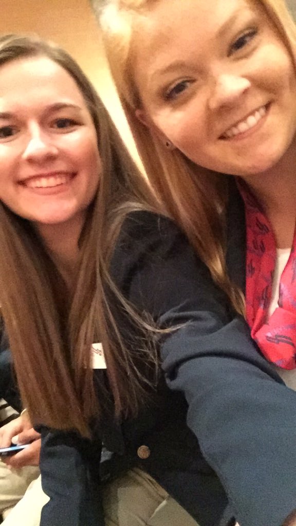 NatFBLAWRVP's tweet photo. Enjoying the opening session of IFL with @NatFBLASRVP https://t.co/43pipTlllm
