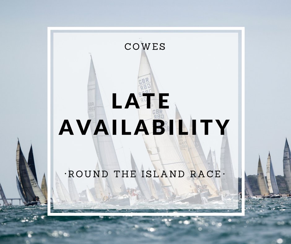 Last minutes Round The Island Race accommodation in Cowes! Call 02380 458 005 to find out more. 

#raceforall