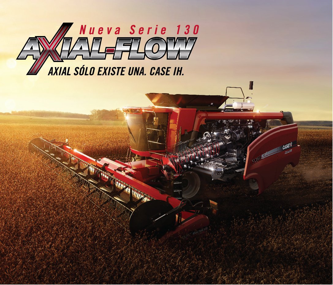 Agroads's tweet photo. Nueva #AxialFlow130. Axial sólo existe una. @CaseIHArg Conocela https://t.co/Is2XI3X8hr https://t.co/xX69EtiwId