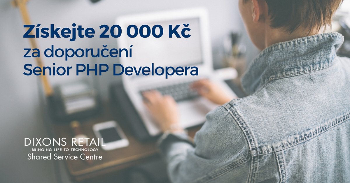Jobotecom's tweet photo. Doporučte PHP Developera do @TechDixonsCz a získejte super odměnu 20 000 Kč! #job #php https://t.co/NSibQEf5K0 https://t.co/826Ajy5xi6