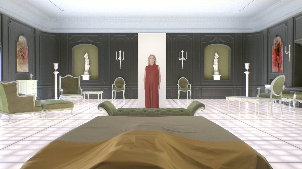 For the interactive film The Transmigration of Morton F. we recreated the room from 2001: a space odyssey #3D
