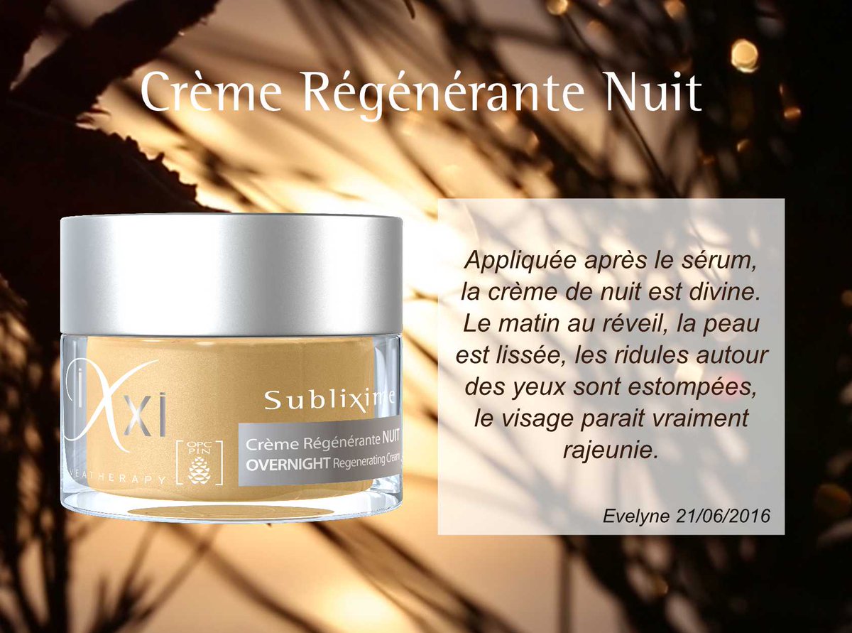 C'est VOUS qui parlez le mieux de nos produits ! bit.ly/2918mT7 #ixxi #ixxcosmetics #soin #nuit
