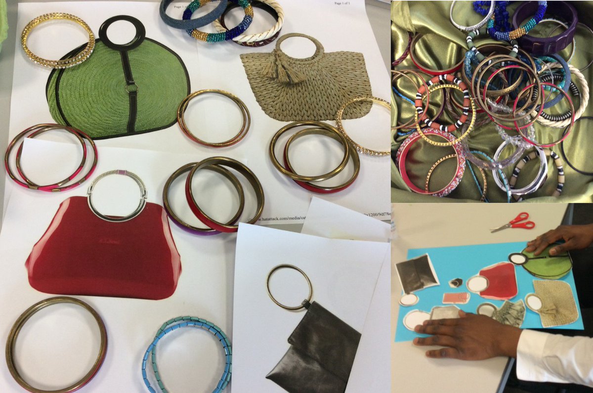 MadeAtHighshore's tweet photo. Abdi is #recycling bangles as handles for #bags #remade #remadeinbritain #handmadeathighshore #handmadehour https://t.co/Ova7b1qiHK