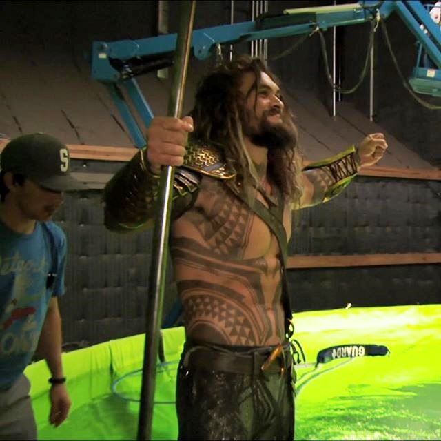 The Aquaman Shrine on Twitter: "Behind The Scenes: Jason 