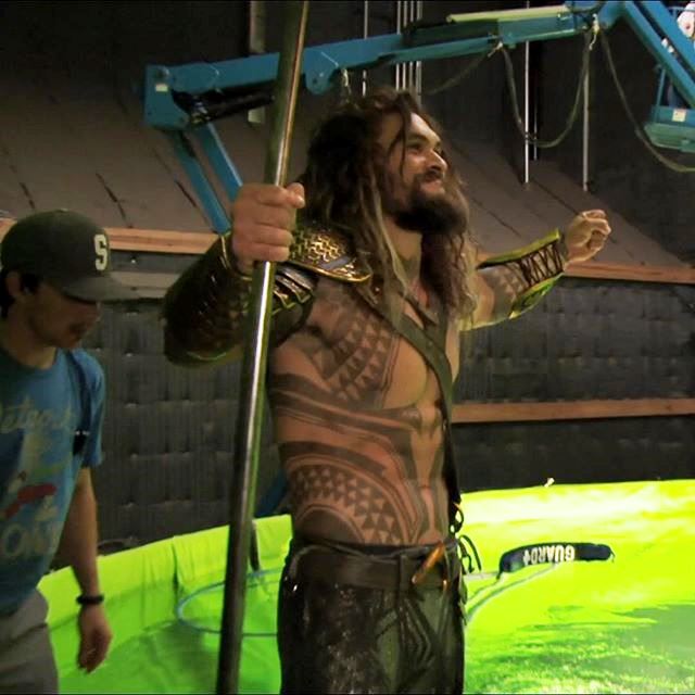 The Aquaman Shrine on Twitter: "Behind The Scenes: Jason 