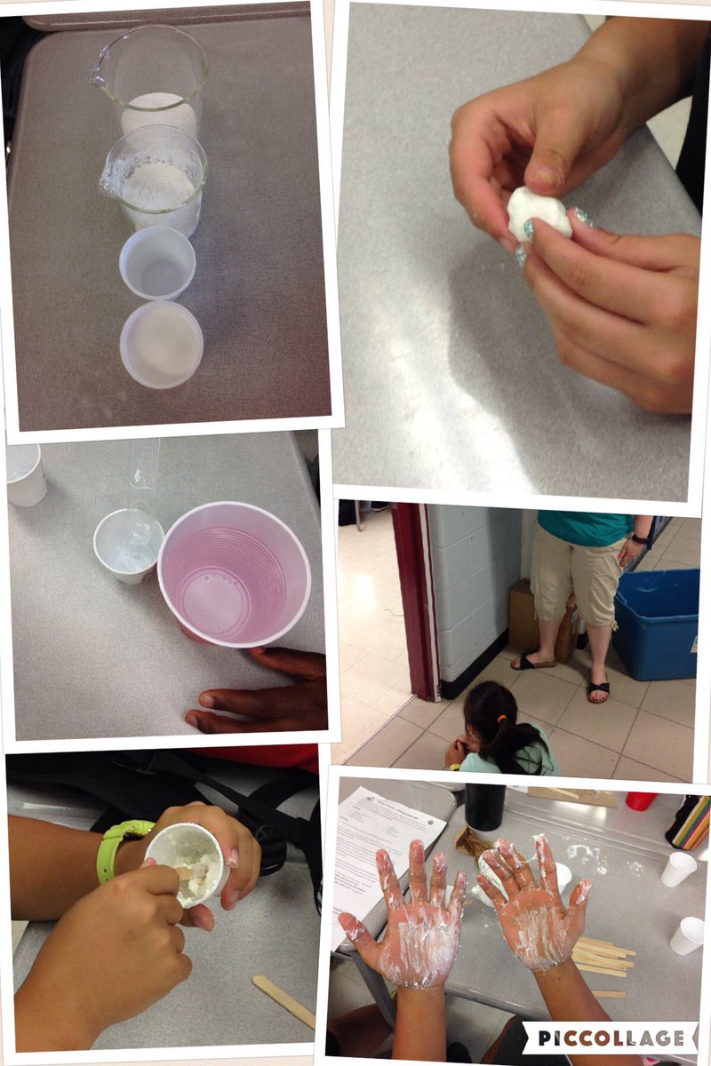 MrsKSinclair's tweet photo. Making our very own Bouncy Balls! #7CDPod @DLMS_MS https://t.co/c1dyRv0K01