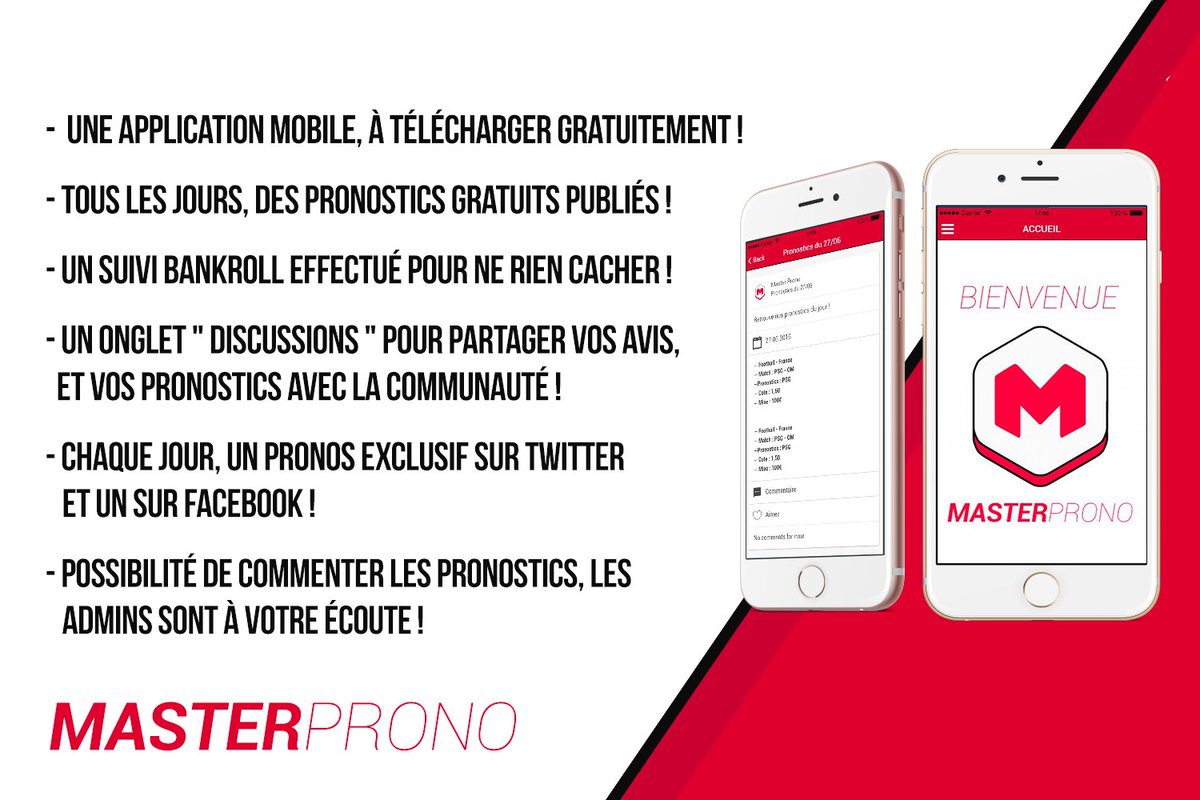 MasterProno_Fr's tweet image. PRÉSENTATION DU PROJET MASTER PRONO :

Hésitez pas à poser des questions !

Partagez un max #RT