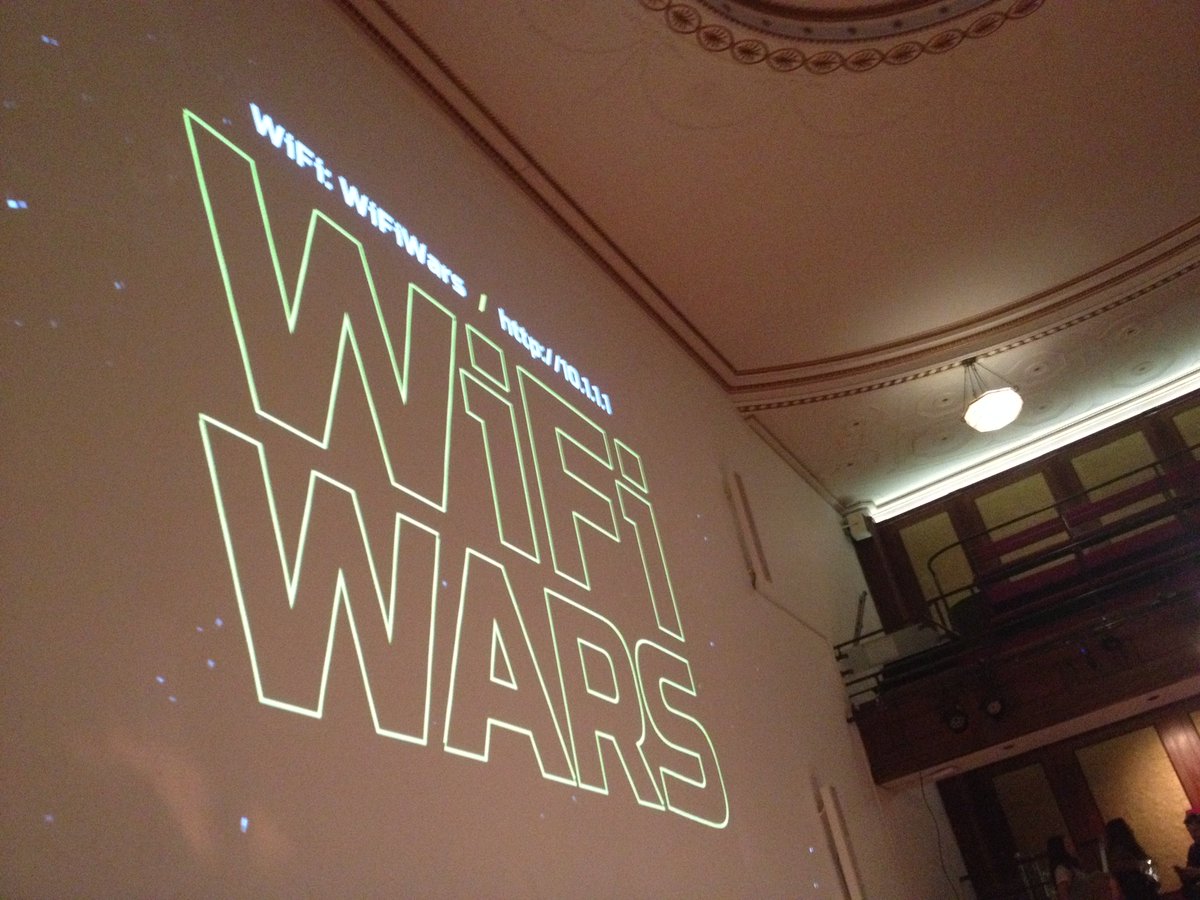 So excited for the start of WiFi Wars!