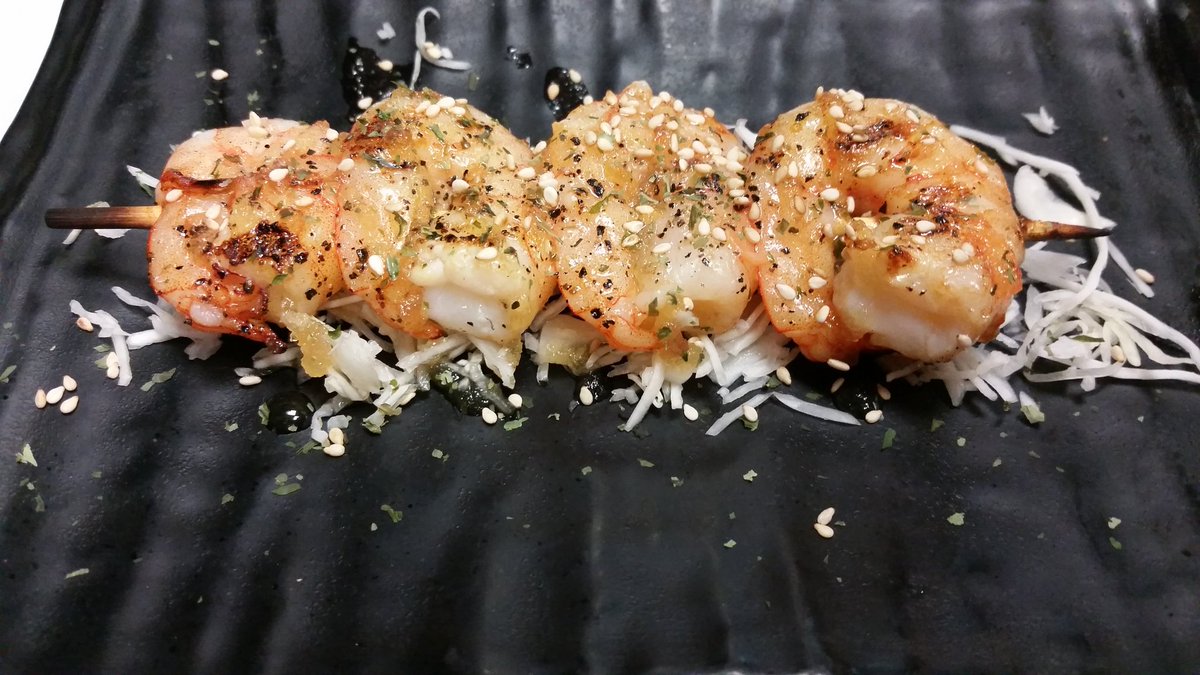 Jordan_Dewit's tweet photo. Working on my shrimp skewers at @Donburi_CAN https://t.co/NSMDmRw5Pp