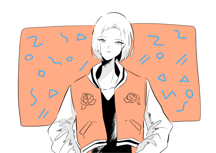 スカジャン男子 