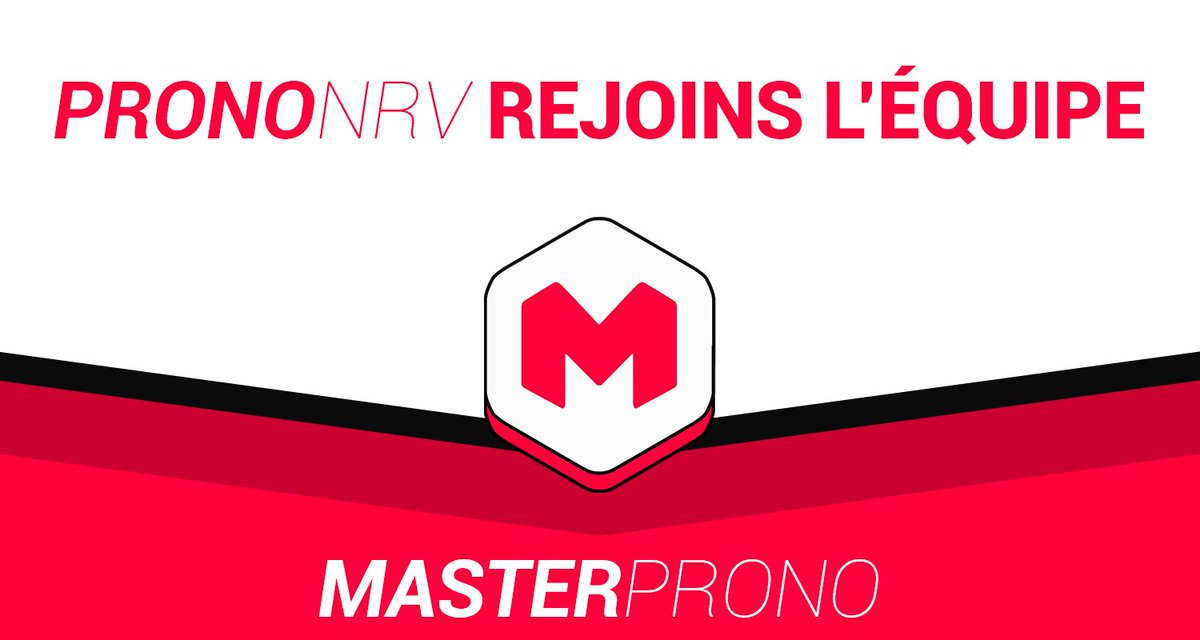 MasterProno_Fr's tweet image. Bienvenue à @PronoNRV qui rejoins l'équipe en tant que pronostiqueur !