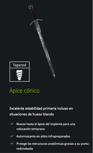 StraumannES's tweet photo. ¿Has sido testigo de la estabilidad primaria del ápice cónico de nuestros implantes? #Implantes #StraumannLegend https://t.co/q7xZKEKiwa