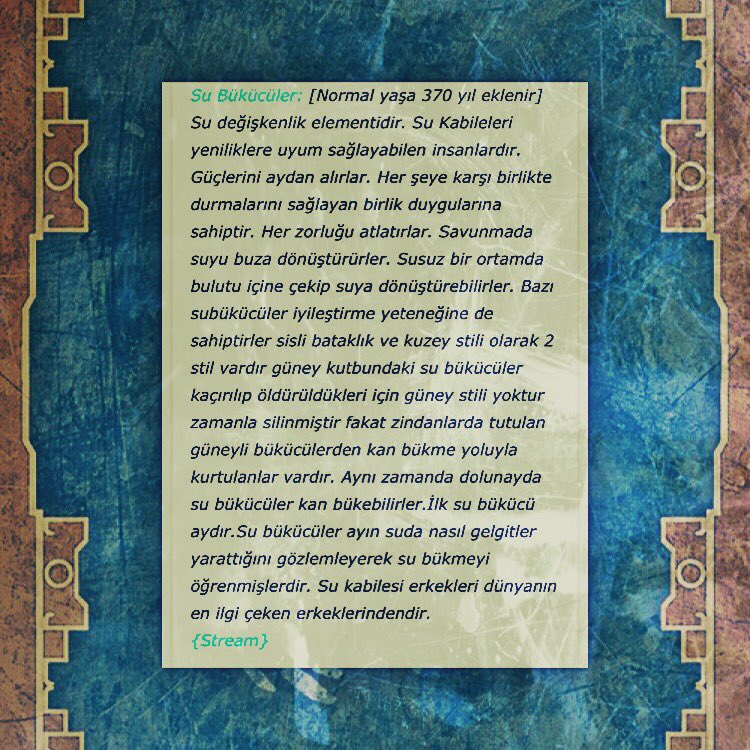 claymoreRPG's tweet photo. 4 element ve özellikleri https://t.co/UPucDvFcq8