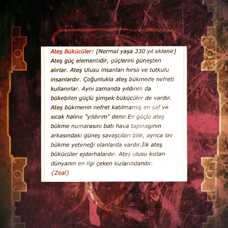 claymoreRPG's tweet photo. 4 element ve özellikleri https://t.co/UPucDvFcq8