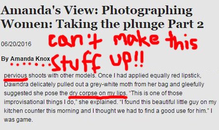 siamesekat1's tweet image. My my, the "dry corpse" and "pervious shoots"! #statementanalysis #AmandaKnox #badwriter #Italy #studentkiller #wow