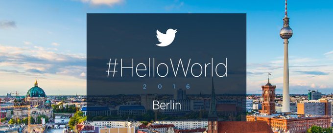 Hello Berlin Developers, we've arrived! Looking forward to seeing you at #HelloWorld this evening! https://t<a href="/tag/helloworld"class="tags"><span>#helloworld</span></a>