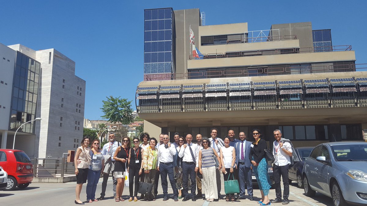 FOSTErinMED's tweet photo. #FOSTERinMED @ENPICBCMed visit the #Pilot #Solar #PV integrated in AREA via Cesare Battisti in #Cagliari! https://t.co/UvlyggfYF3