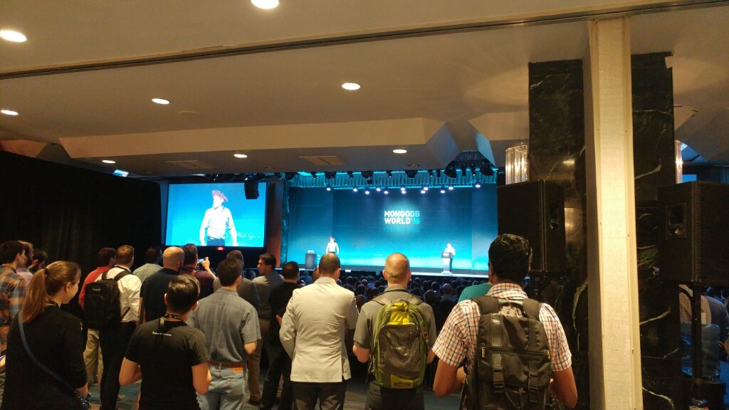 zakhark's tweet photo. Very excited to be at #MDBW16 https://t.co/0HQcxn4l92
