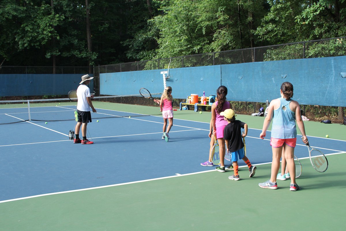 Tennis Camp is in full swing! #tennis #summercamps