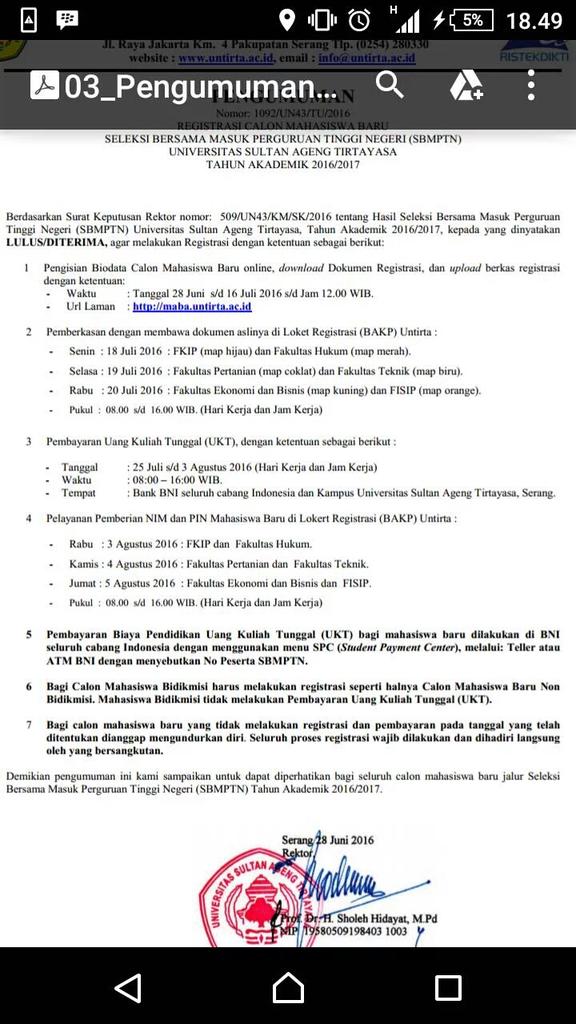 Catat tanggal-tanggal pentingnya ya!