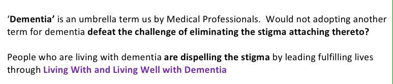 Twomey_A's tweet photo. @alzheimersocirl @AlzheimerEurope @HSElive @AgeFriendlyIrl #dementia #DementiaFriendlyIreland #DefeatStigma is t way https://t.co/daISnd4vph