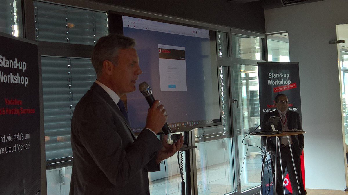 PiaInTheClouds's tweet photo. @virtustream and #vodafone #totalcloud @ #fusionlaunch event. Great to have you @peterealbers https://t.co/pPJ4KZOtSL
