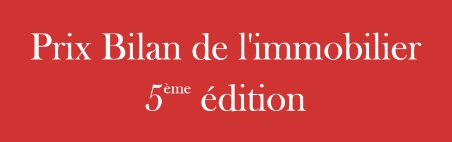 Prix Bilan de l'immobilier: Une nouvelle catégorie bâtiment industriel. Tentez votre chance. bit.ly/297Jhr2