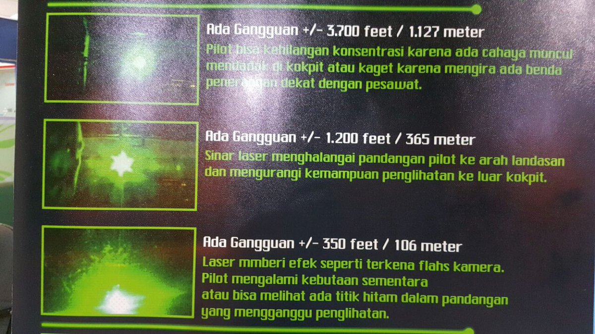 #inforyou# Maraknya penjualan laser menimbulkan masalah baru dalam dunia penerbangan pesawat kerap dpt masalah