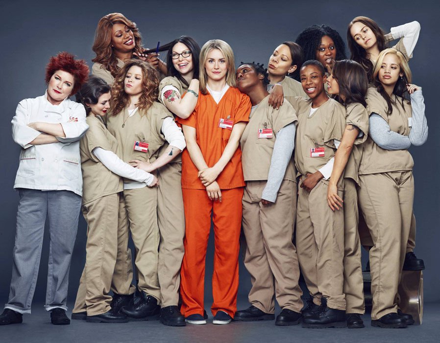 TheEvilApple's tweet photo. Nada mejor que compartir con todos el reparto más orgulloso de la televisión. #zapeando650 #OITNB https://t.co/MokYbPyKOR