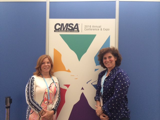 HumanaAtHome's tweet photo. We're so proud of Eileen Zenker and Dorothy Burns who spoke about ethical decision making at @CMSANational #CMSA2016 https://t.co/FBQEuoGyzO
