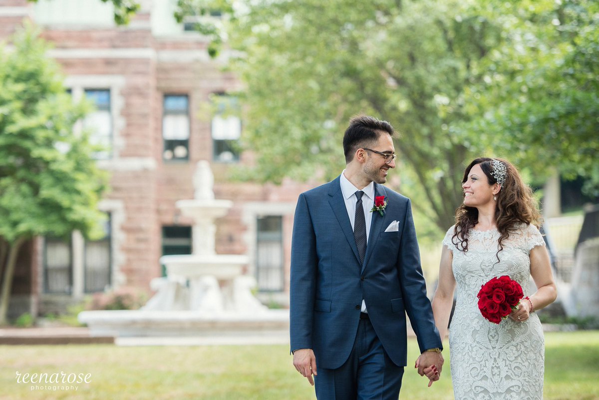 Congrats to Gabriela &amp; John who tied the knot over the weekend!