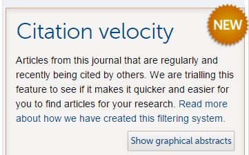 Citationvelocity