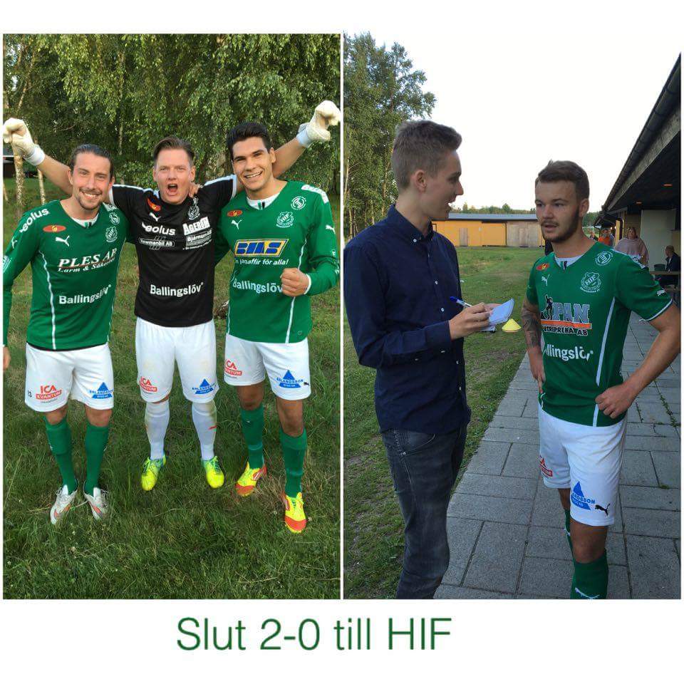 HlmIF's tweet photo. Målskyttar Eriksson &amp; Filipovic 
Osberg 0:an
Andersson planens kung
#twittboll https://t.co/DbQKuD7n5m