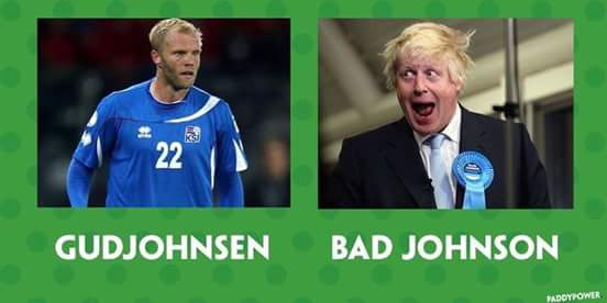 RainerTD's tweet photo. #gudjohnsen #badjohnson
#Brexit #BuggerOffBoris https://t.co/xY2aNFnK7L