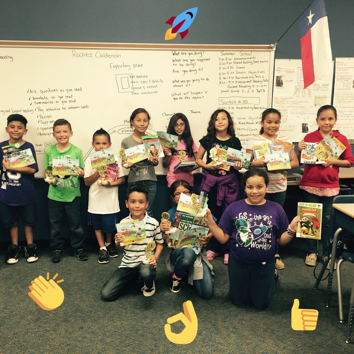 cchavero12's tweet photo. Reading goal met ✅
Happy faces ✅
#HitTheBooks
 #lcisdssa2016 https://t.co/HzeKlEgsAa