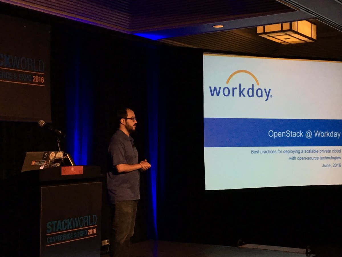 mavinkurve's tweet photo. @emaganap giving a talk on OpenStack @Workday #StackWorld16 https://t.co/IL9sPrp0vU