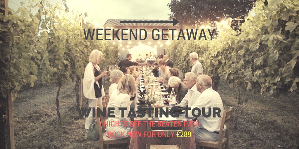 SecretVineyards's tweet photo. Weekend break for wine lovers! find out more: https://t.co/P4KW8yb1t1
#travel #winetasting #winetours #wineholiday https://t.co/xehVQMKdbS