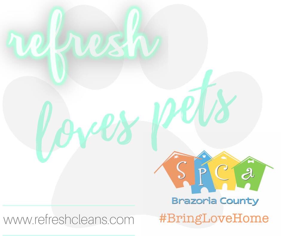 refreshcleans's tweet image. We Will Launch July 18th &amp;amp; We Are Donating 5% Of The Total Opening Week Profit To The Brazoria County SPCA