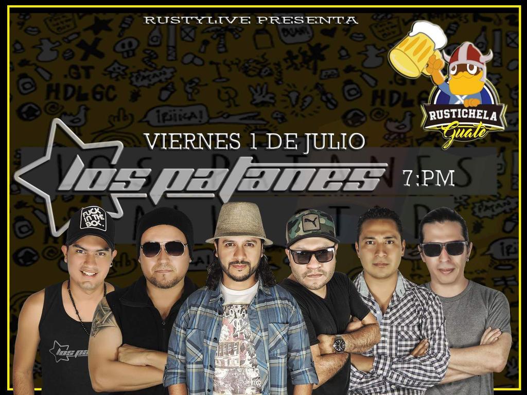 LosPatanes's tweet photo. Este viernes por primera vez en @rustyguate !!! Entrada Libre, los esperamos!!! https://t.co/q2k6dXGU8h