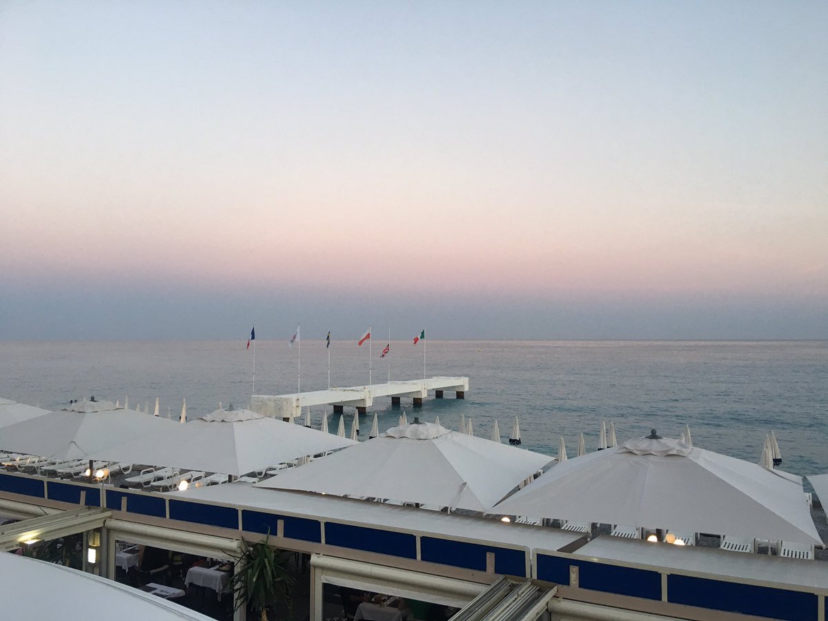 jimwleach's tweet photo. British flag flying at half mast in Nice. #deathofanation https://t.co/HssFrQzxQj