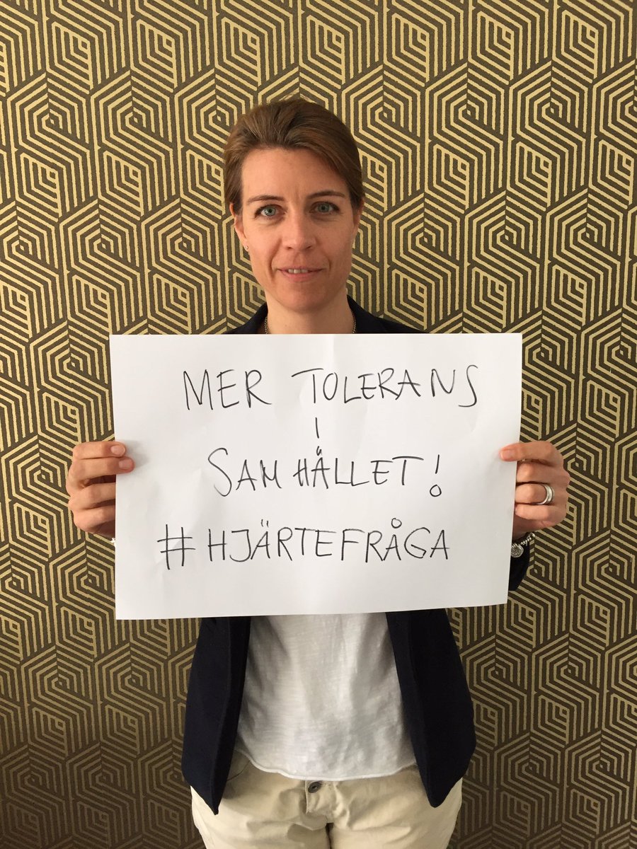 hjartefraga's tweet photo. Mer tolerans ligger @cmstein varmt om hjärtat ❤️ #hjärtefråga #almedalen https://t.co/gF5dOwy58L