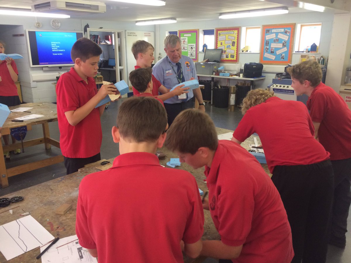 mikepford's tweet photo. @BLOODHOUND_Edu great job today @St_Faiths #year7 #69mph!! #rocketcars #inspired https://t.co/XC6m1OhNDF