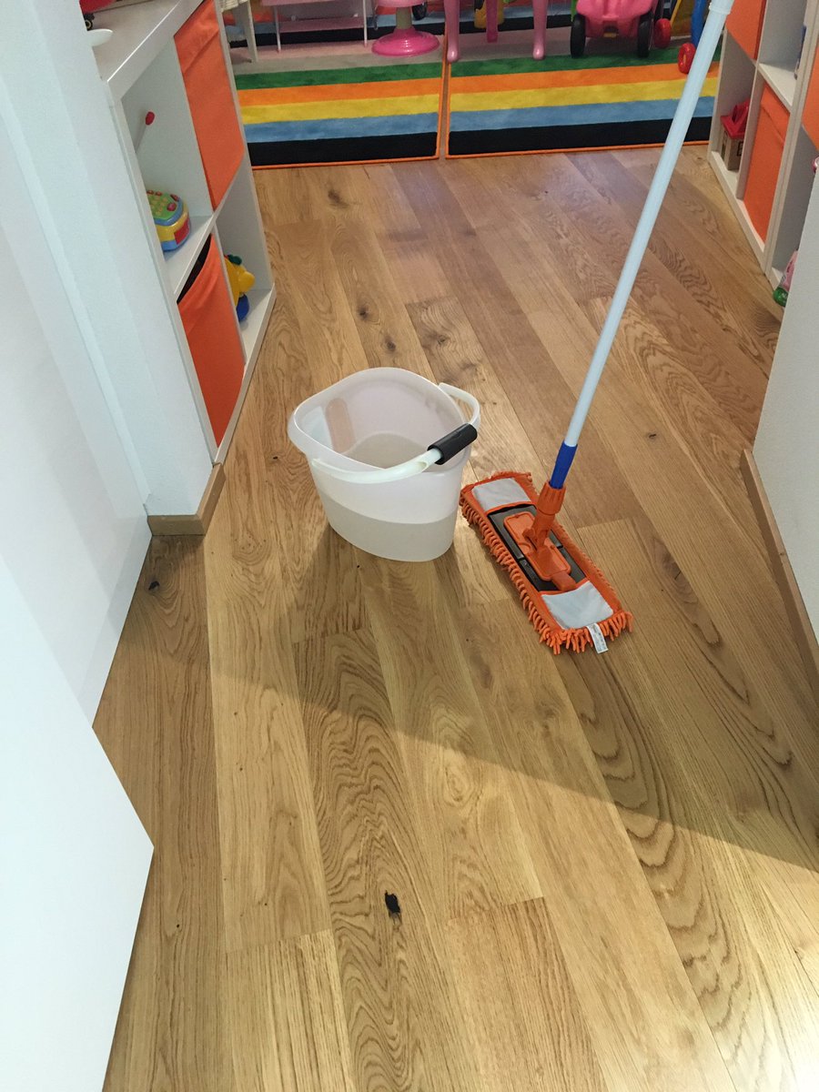 The kids can finally crawl around and lick the floor again when they get back from Sweden! 😛