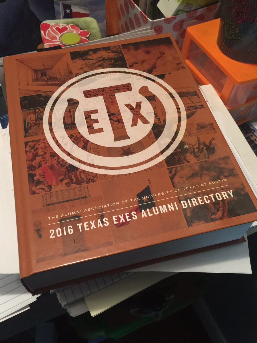 ecoronado247's tweet photo. @TexasExes, I got my directory in the mail today! I love it! Amazing job 👏👏👏 #HookEm https://t.co/JFhT68tbCD