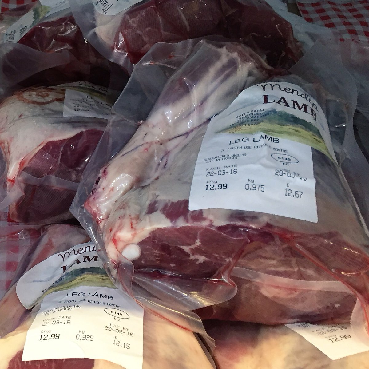 BrockleyStores's tweet photo. Delicious Mendip Lamb back in on Thursday courtesy of Roger &amp; the flock in Churchill. Pop in quick if you want some! https://t.co/HpGtKLbE92