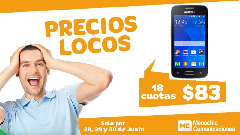 MenochioCom's tweet photo. Ah, no! Mira estos precios de locos! Ace 4 Neo en 18 cuotas con todas las tarjetas de credito! #Samsung https://t.co/RlGy05ao4t